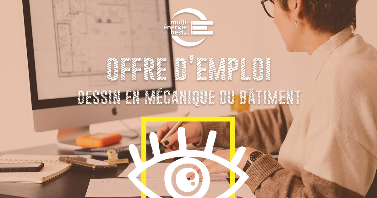 Offre d'emploi - Dessin du bâtiment